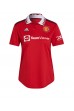 Manchester United Marcus Rashford #10 Voetbaltruitje Thuis tenue Dames 2022-23 Korte Mouw